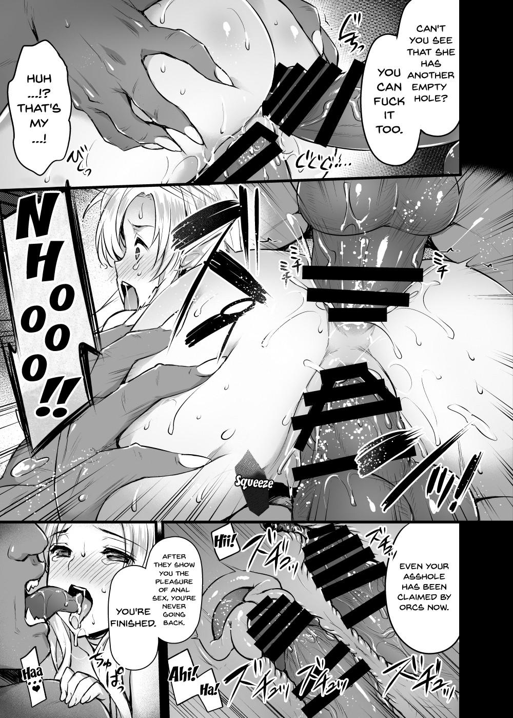 Hentai Manga Comic-Elf's Mom ~She Gets Raped By Orcs In From Of Her Son~-Read-18